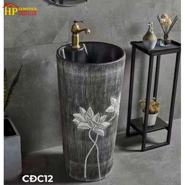 CHẬU LAVABO SƯ MỸ THUẬT TRỤ CĐC12