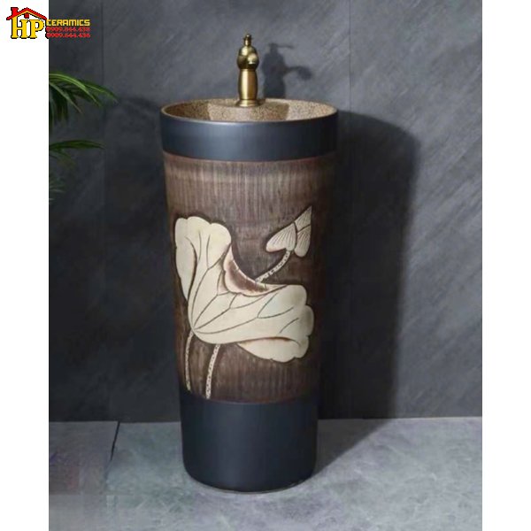 CHẬU LAVABO SƯ MỸ THUẬT TRỤ CĐC 17