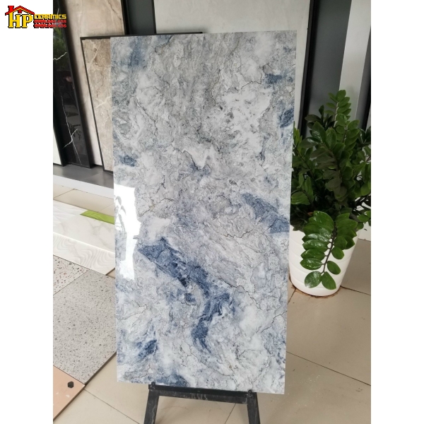 GẠCH LÁT NỀN 60X120 VÂN ĐÁ XANH KHẮC KIM CAO CẤP
