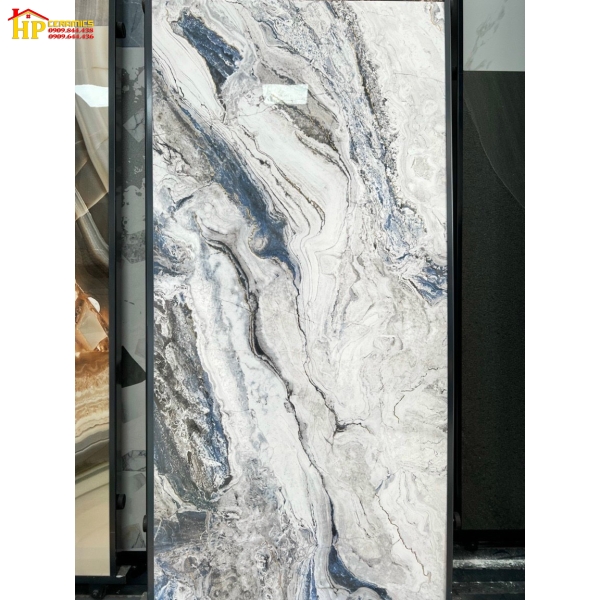 GẠCH LÁT NỀN 60X120 VÂN ĐÁ MARBLE XANH NHỦ CAO CẤP