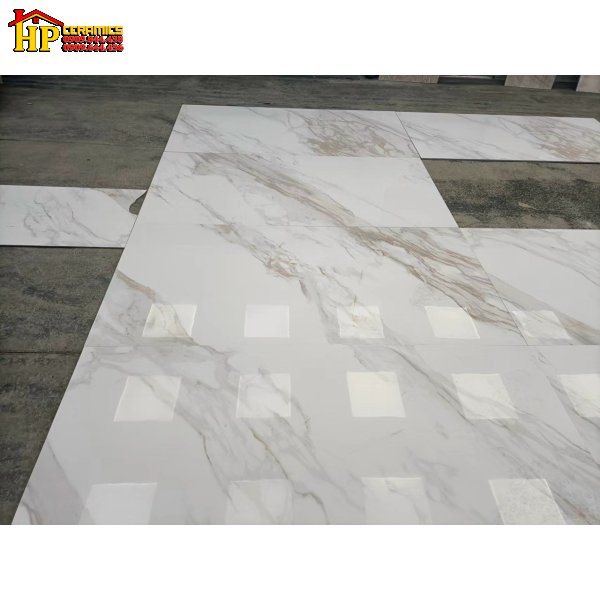 GẠCH LÁT NỀN 90X180 TRẮNG VÂN KHÓI NÂU SIÊU BÓNG