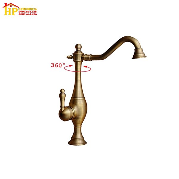 VÒI RỬA CHÉN CỔ ĐIỂN RC-06