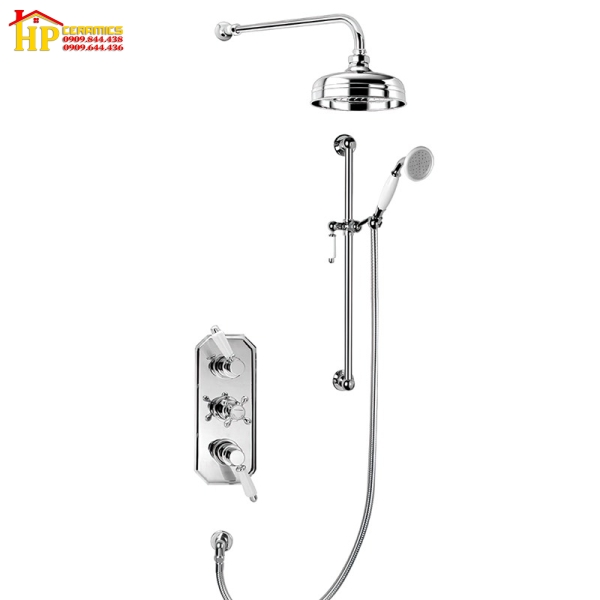 SEN TẮM ÂM TƯỜNG MẠ CROME S75