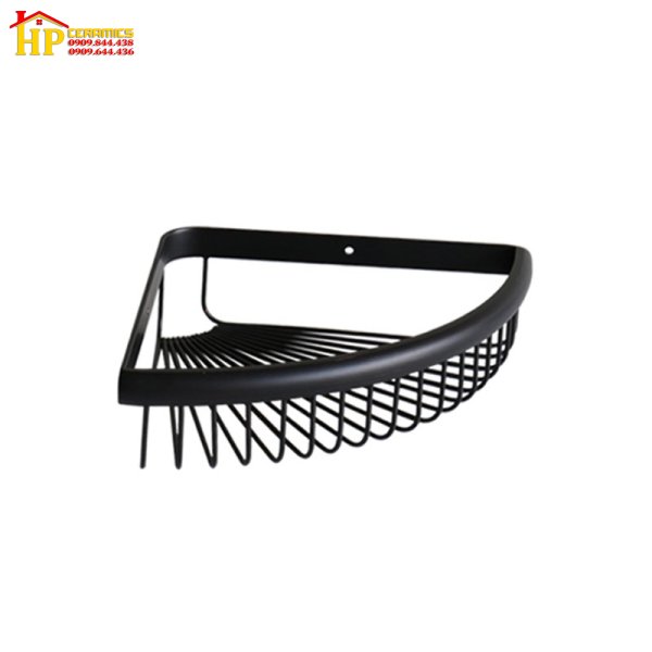 KỆ RỖ GÓC MẠ ĐEN