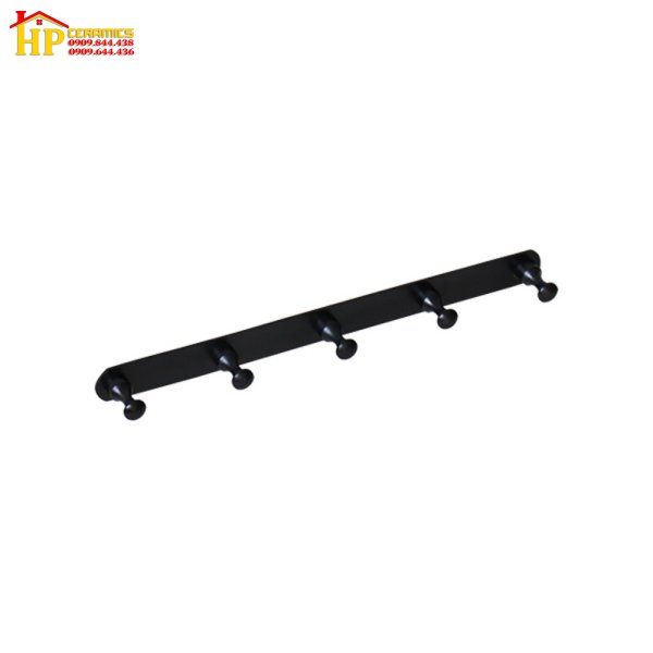 MÓC ÁO 5 ĐỒNG THAU MẠ ĐEN