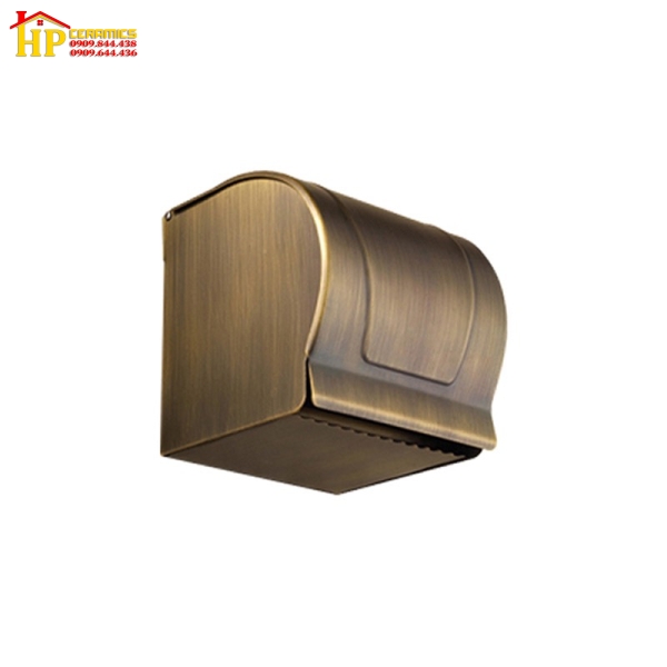 HỘP GIẤY VỆ SINH ĐỒNG THAU CỔ ĐIỂN