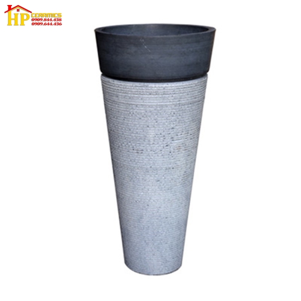 LAVABO TRỤ BẰNG ĐÁ TỰ NHIÊN L-72