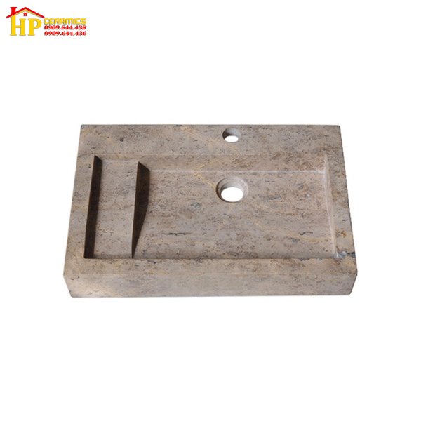 CHẬU LAVABO ĐÁ TỰ NHIÊN L-24V