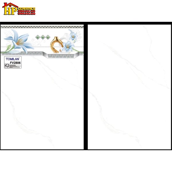 GẠCH ỐP TƯỜNG 25X40 TRẮNG KHÓI GIÁ RẺ 2806
