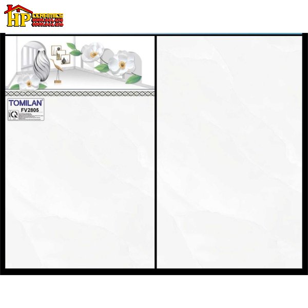 GẠCH ỐP TƯỜNG 25X40 TRẮNG VÂN MÂY GIÁ RẺ 2805