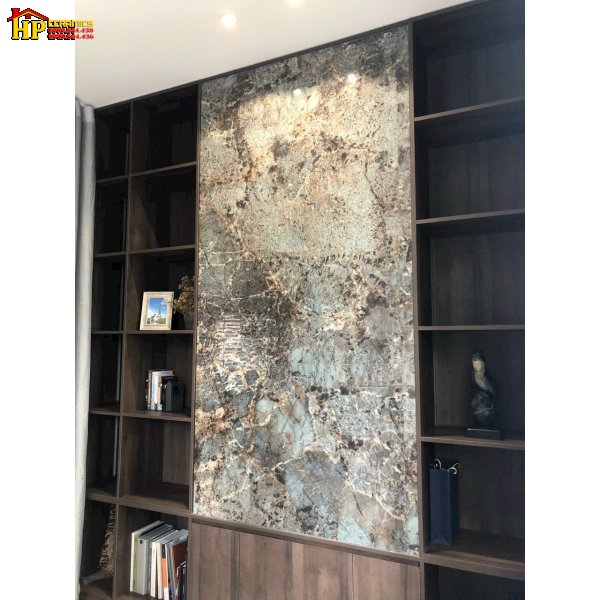GẠCH LÁT NỀN 120X240 VÂN ĐÁ MARBLE XANH LAM