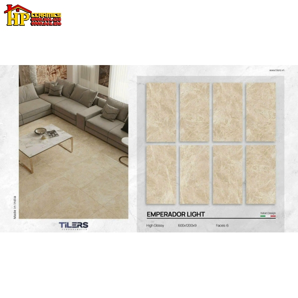 GACH LÁT NỀN 60X120 VÂN ĐÁ MARBLE VÀNG CAO CẤP