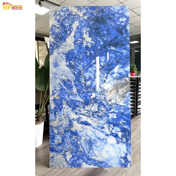 GẠCH LÁT NỀN 80X160 VÂN ĐÁ XANH BIỂN CAO CẤP
