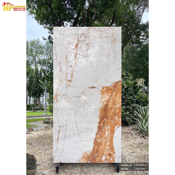 GẠCH LÁT NỀN 80X160 TRẮNG VÂN ĐÁ MARBLE
