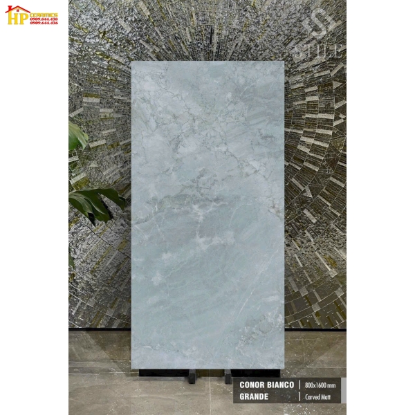 GẠCH LÁT NỀN 80X160 VÂN ĐÁ XANH HIỆU ỨNG 3D