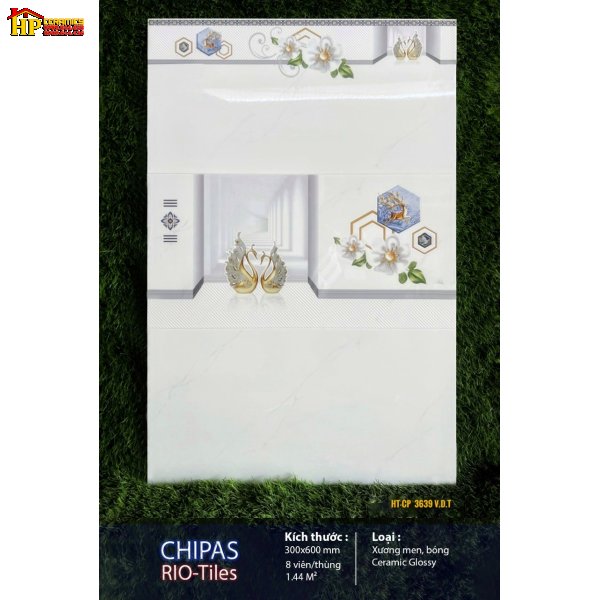 GẠCH ỐP TƯỜNG 30X60 TRẮNG VÂN KHÓI ĐIỂM THIÊN NGA GIÁ RẺ 3639