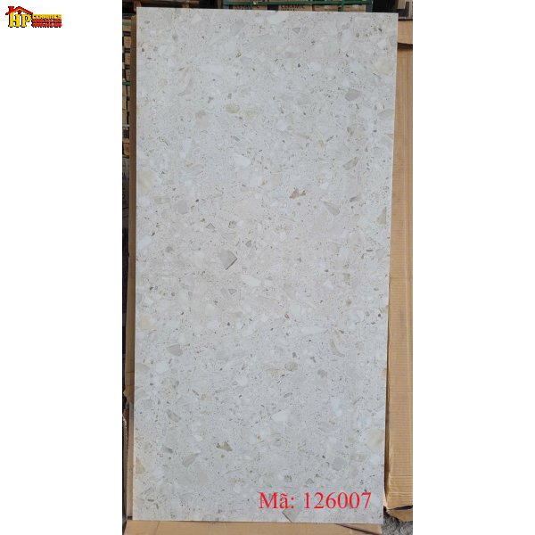 GẠCH LÁT NỀN 60X120 ĐÁ MÀI TERRAZZO 007