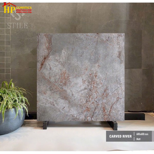 GẠCH LÁT NỀN 60X60 VÂN ĐÁ LẠ CAO CẤP