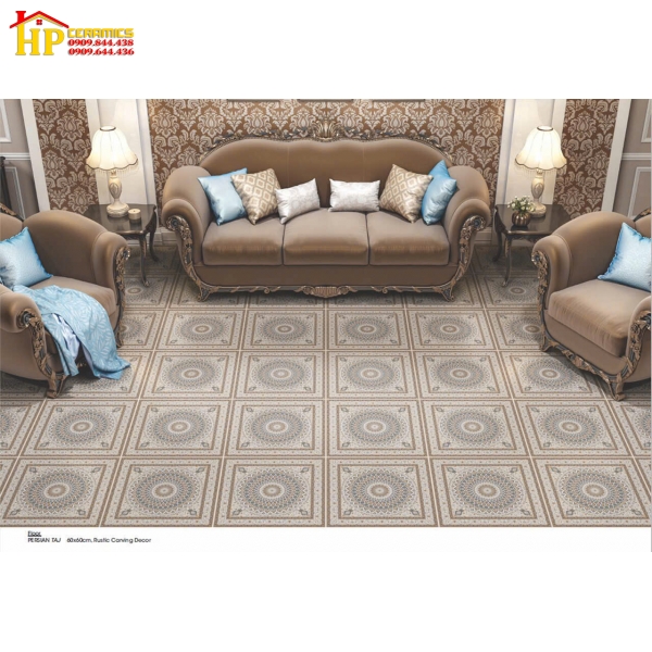 GẠCH LÁT NỀN 60X60 BÔNG CỔ ĐIỂN CAO CẤP