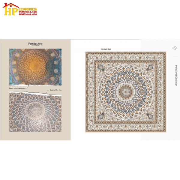 GẠCH LÁT NỀN 60X60 BÔNG CỔ ĐIỂN CAO CẤP