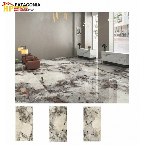 GẠCH LÁT NỀN 120X240 VÂN ĐÁ MARBLE XÁM NÂU NHẬP KHẨU CAO CẤP