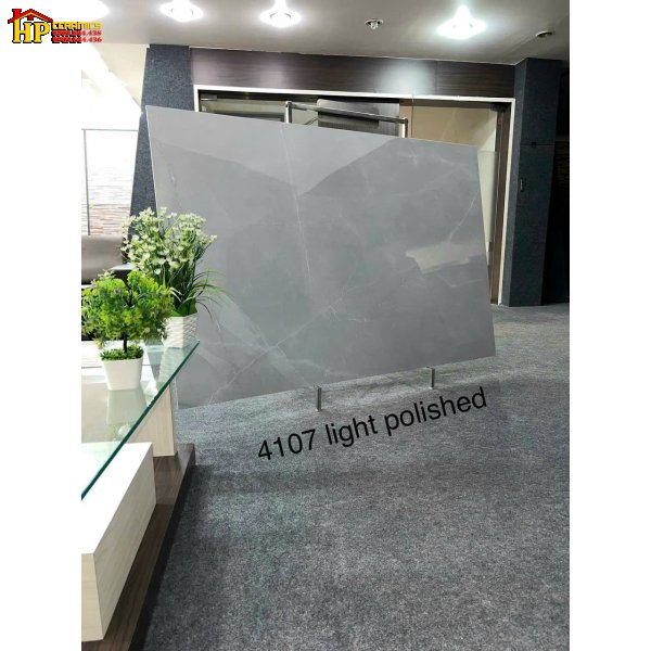 GẠCH ỐP LÁT 120X180 VÂN ĐÁ MARBLE XÁM NHẬP KHẨU CAO CẤP 4107