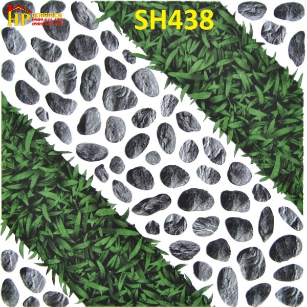 GẠCH SÂN VƯỜN 40X40 CỎ SỎI GIÁ RẺ 