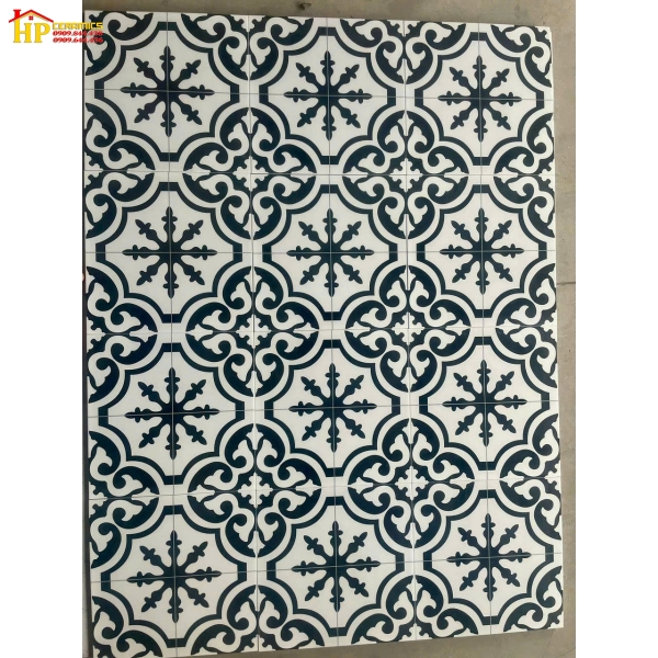 GẠCH ỐP LÁT 30X30 HOA VĂN BÔNG ĐEN TRẮNG CAO CẤP GIÁ RẺ