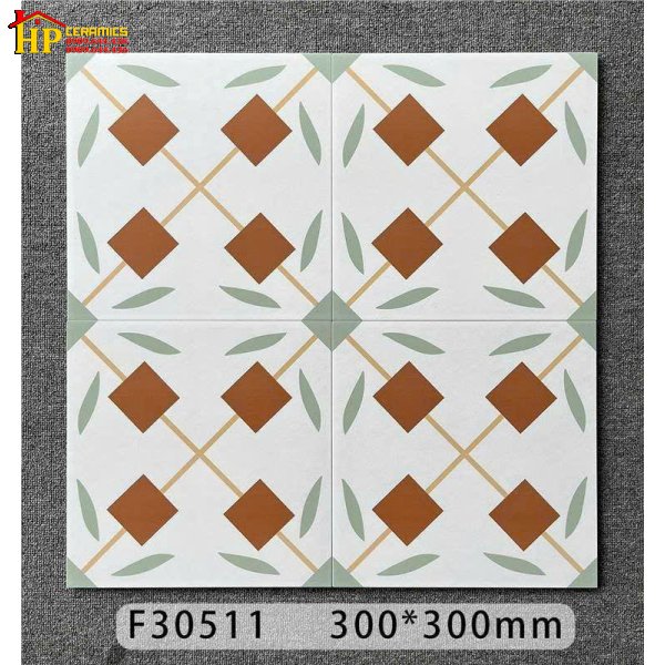 GẠCH ỐP LÁT 30X30 TRANG TRÍ HÌNH THÔI CỔ ĐIỂN 511 CAO CẤP GIÁ RẺ