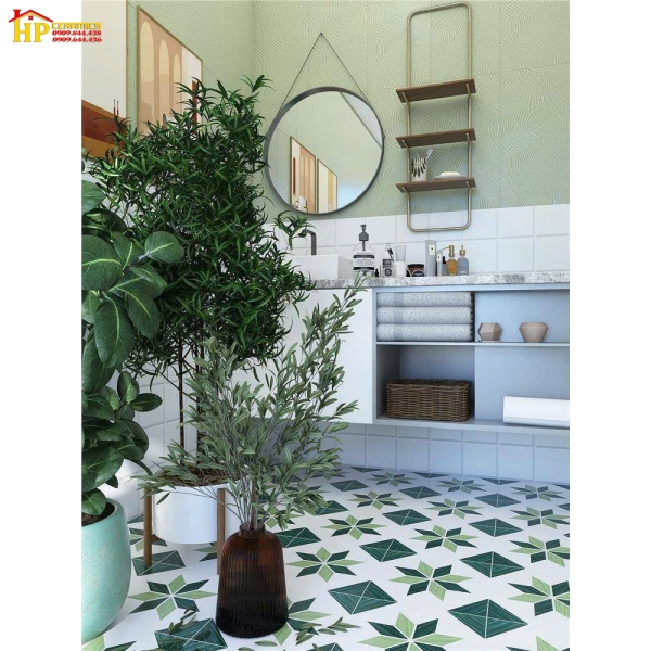 GẠCH ỐP LÁT 30X30 TRANG TRÍ HOA VĂN BÔNG XANH CAO CẤP GIÁ RẺ