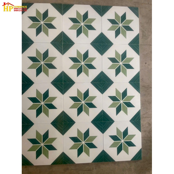 GẠCH ỐP LÁT 30X30 TRANG TRÍ HOA VĂN BÔNG XANH CAO CẤP GIÁ RẺ