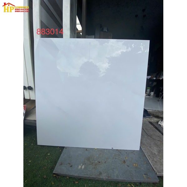 GẠCH LÁT NỀN 80X80 TRẮNG VÂN KHÓI CAO CẤP 3014 GIÁ RẺ