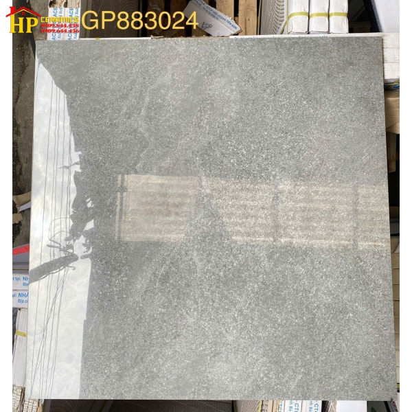 GẠCH LÁT NỀN 80X80 VÂN ĐÁ MARBLE XÁM 3024 CAO CẤP CHÍNH HÃNG