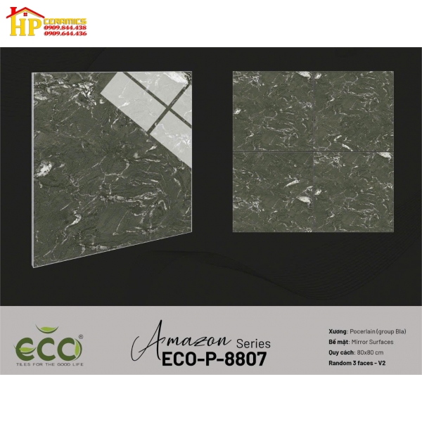 GẠCH LÁT NỀN 80X80 VÂN ĐÁ MARBLE XÁM 8807 CAO CẤP GIÁ RẺ