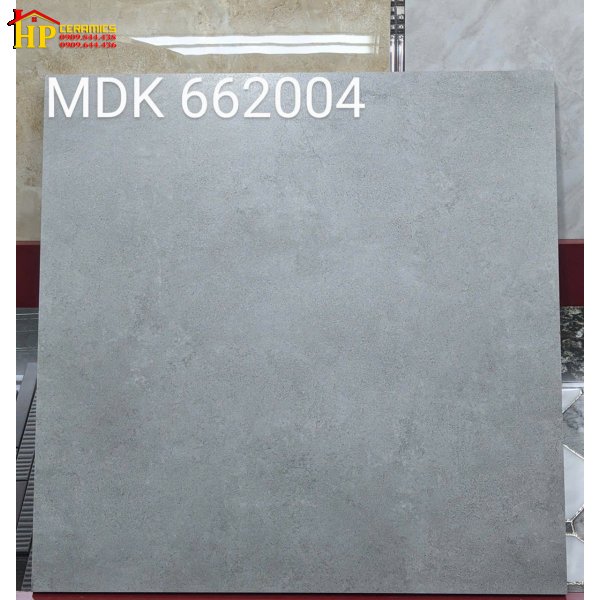 GẠCH LÁT NỀN 60X60 MÀU XÁM XI MĂNG VÂN ĐÁ 2004 CAO CẤP GIÁ RẺ