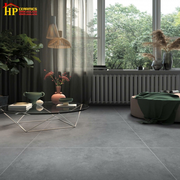 GẠCH LÁT NỀN 60X60 VÂN ĐÁ XÁM XI MĂNG 2005 CAO CẤP GIÁ RẺ