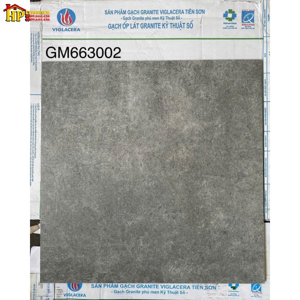 GẠCH LÁT NỀN 60X60 VÂN ĐÁ XÁM XI MĂNG ĐẬM 3002 CAO CẤP GIÁ RẺ