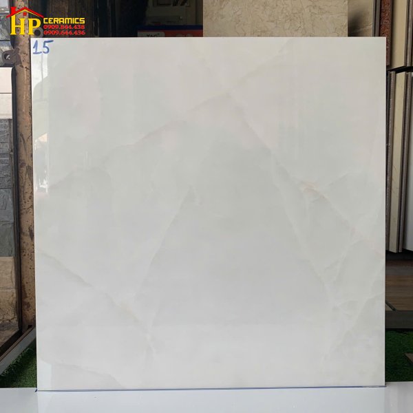 GẠCH LÁT NỀN 60X60 TRẮNG VÂN MÂY NHẸ 3015 CAO CẤP GIÁ RẺ