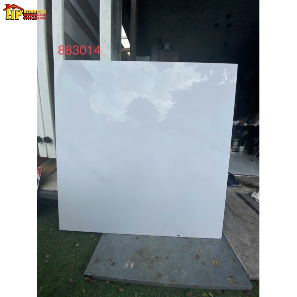 GẠCH LÁT NỀN 60X60 TRẮNG VÂN KHÓI 3014 CAO CẤP GIẢ RẺ