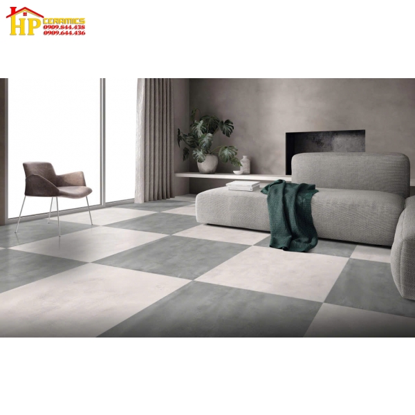GẠCH LÁT NỀN 60X60 VÂN MÂY NÂU XÁM 6601 CAO CẤP GIÁ RẺ