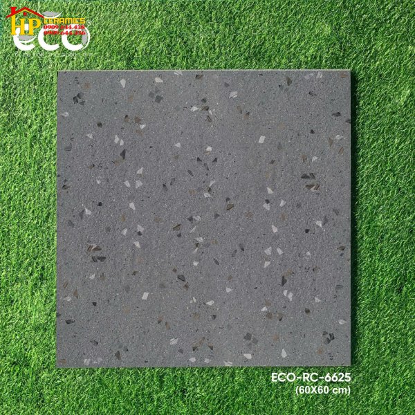 GẠCH LÁT NỀN 60X60 MÀU XÁM VÂN ĐÁ MÀI HIỆU ỨNG TINH THỂ 6625 CAO CẤP GIÁ RẺ