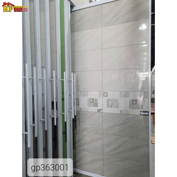GẠCH ỐP TƯỜNG 30X60 VÂN MÂY XÁM TRẮNG BÓNG GP363001 CAO CẤP GIÁ RẺ