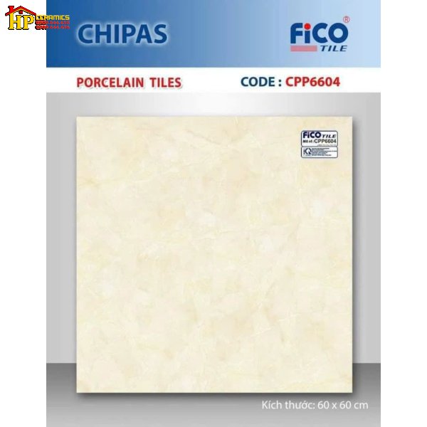 GẠCH LÁT NỀN 60X60 VÂN ĐÁ VÀNG 6604 CAO CẤP GIÁ RẺ