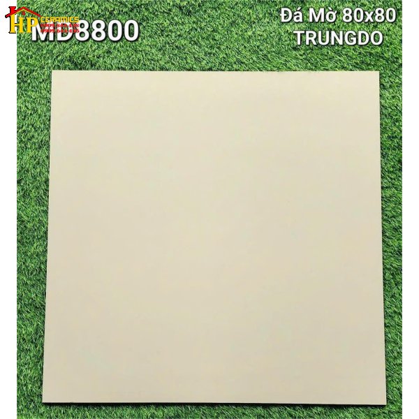 GẠCH LÁT NỀN 80X80 ĐÁ KEM MATT 8800 CAO CẤP GIÁ RẺ