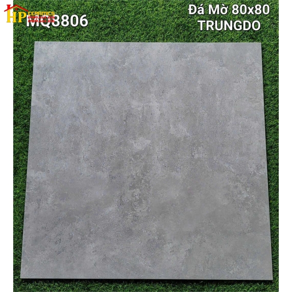 GẠCH LÁT NỀN 80X80 VÂN ĐÁ XI MĂNG MATT 8806 CAO CẤP GIÁ RẺ