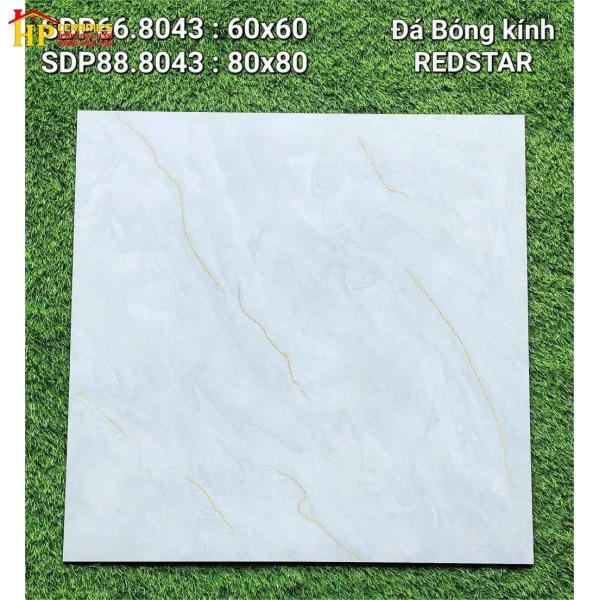 GẠCH LÁT NỀN 80X80 XÁM VÂN ĐÁ CHỈ VÀNG 8043 CAO CẤP GIÁ RẺ