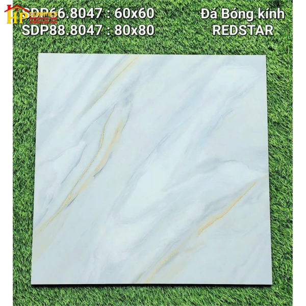 GẠCH LÁT NỀN 80X80 VÂN ĐÁ XÁM MARBLE CHỈ VÀNG 8047 CAO CẤP GIÁ RẺ