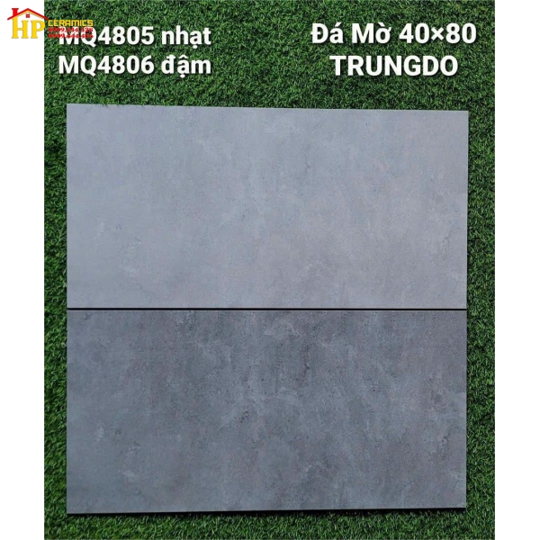 GẠCH ỐP TƯỜNG 40X80 VÂN ĐÁ XÁM ĐẬM LỢT 4805 CAO CẤP GIÁ RẺ