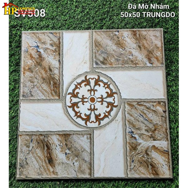 GẠCH LÁT NỀN 50X50 VÂN CỔ ĐIỂN 508 CAO CẤP GIÁ RẺ