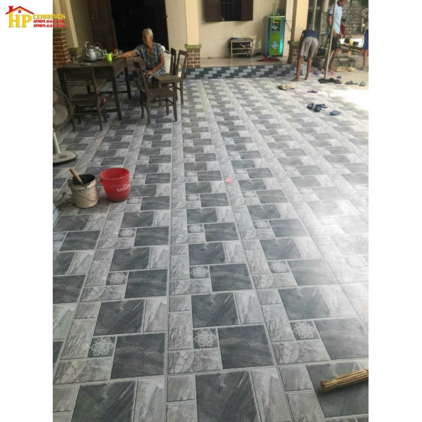 GẠCH LÁT NỀN 50X50 VÂN ĐÁ CỔ ĐIỂN XÁM 507 CAO CẤP GIA RẺ